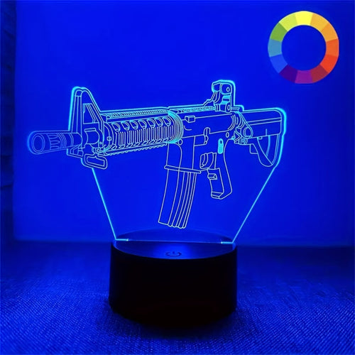 GeoLume - 3D LED skrivebordslampe med berøringsSkanto