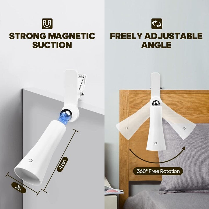 Skanto | 3-i-1 Magnetisk Lading Øyevern Kontorbelysning