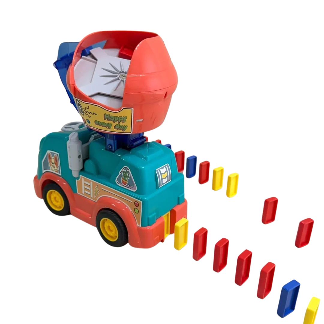 ColorDash Truck - Automatisk dominobrikkelegger Skanto