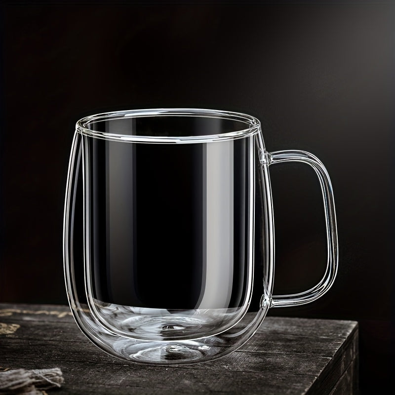 ThermoSip Doppelwandiger Glasbecher – Borosilikatglas, hitzebeständig og elegant
