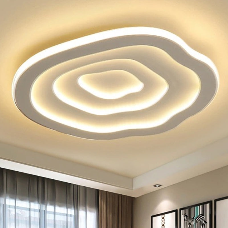 Skanto | Tak Akryl Lampe med Varm & Hvit LED Lys - Auralis