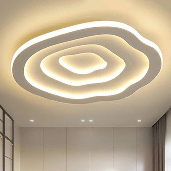 Skanto | Tak Akryl Lampe med Varm & Hvit LED Lys - Auralis