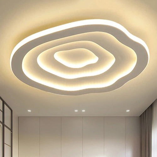 Skanto | Tak Akryl Lampe med Varm & Hvit LED Lys - Auralis
