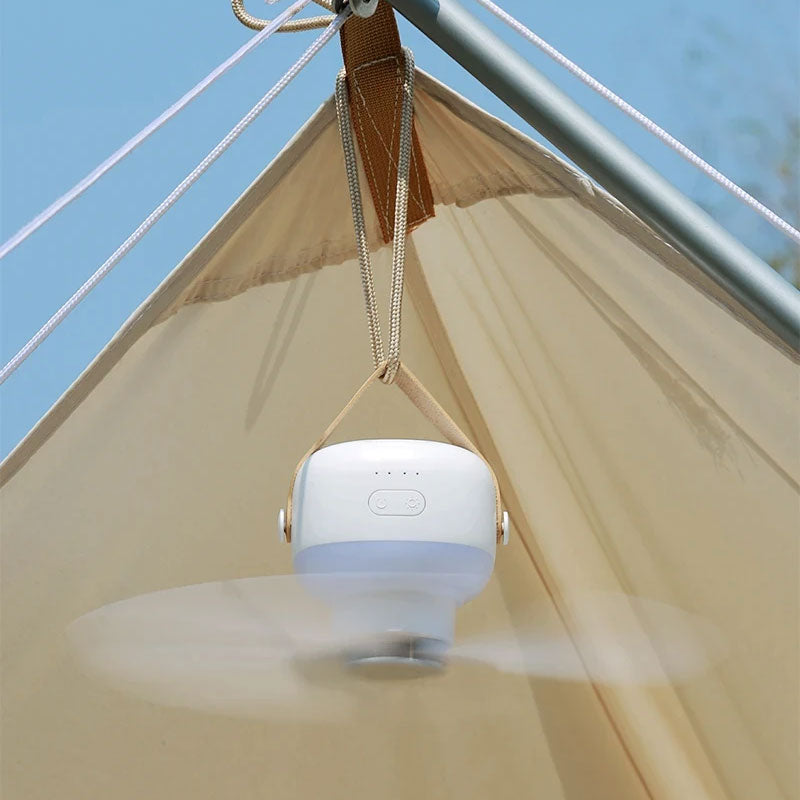 Airholm Hengende-Ventilator med LED Lys | Skanto