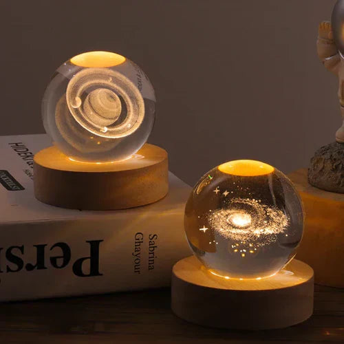 3D Krystall Galakse Sphere | Skanto