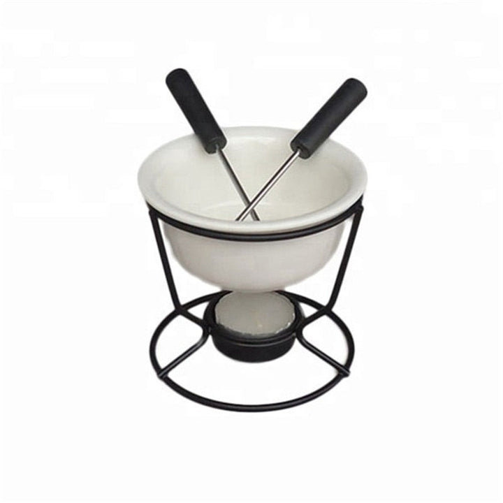 Keramisk Sjokolade Fondue Kjele Sjokolade Og Ost Varmer | Skanto