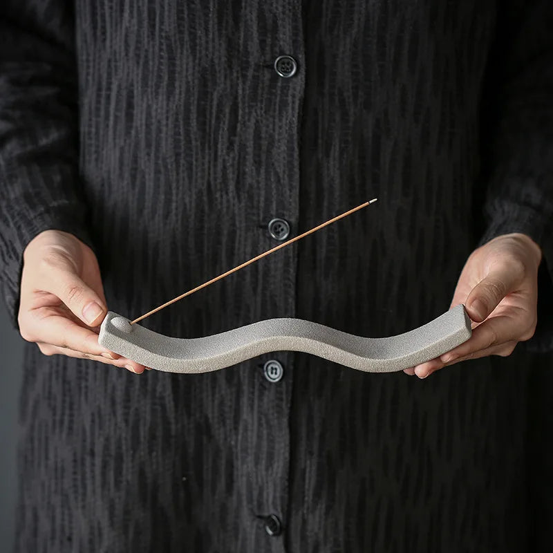 Skanto | Keramisk Røkelseholder - ZenWave