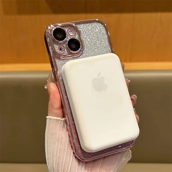 Skanto | Glitter Magnetisk Ring Stativ Telefon Etui
