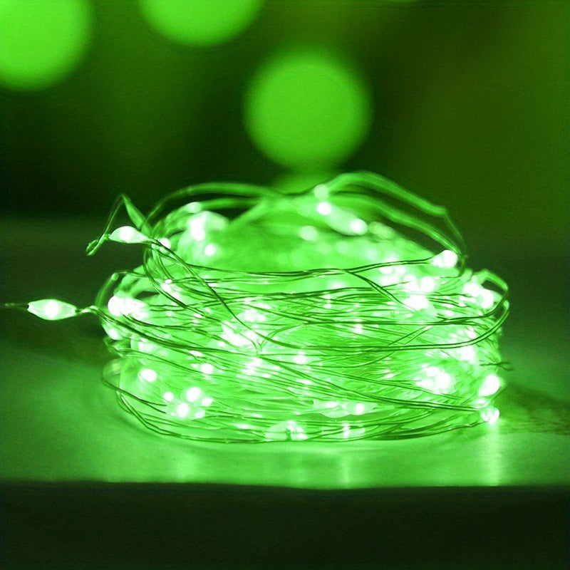Skanto | Fairy Lights Batteridrevet Kobbertråd Lyskjede