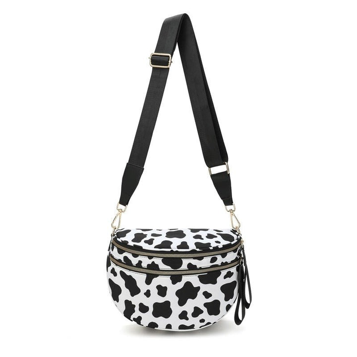 Skanto | LuxeMosaic Iris Crossbody Bag | Stilren sjakkbrettveske med justerbar stropp for hverdags nødvendigheter