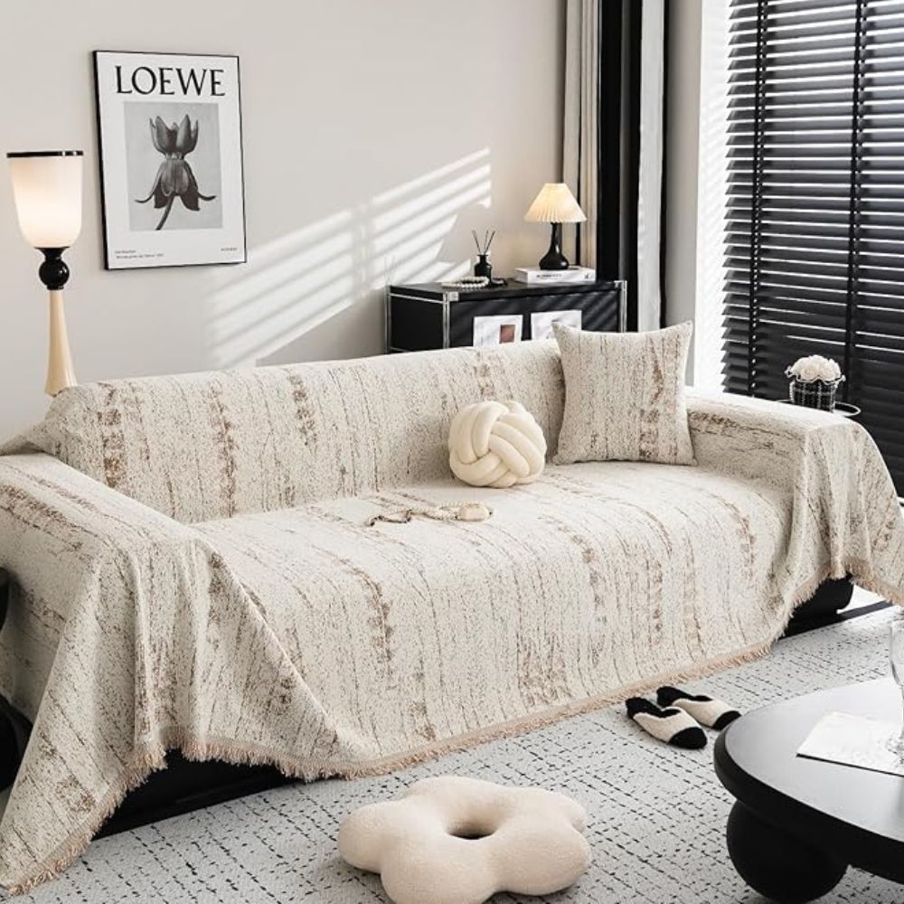 CHENILUX – Elegant Sofabezug fra Chenille für Schutz og Stil
