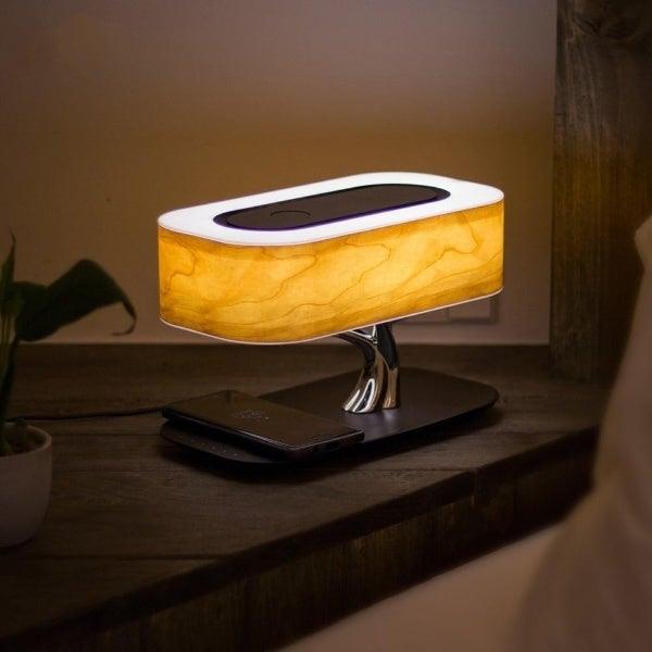 Skanto | Baumlicht Bluetooth-høyttaler Trådløs Lading Lampe