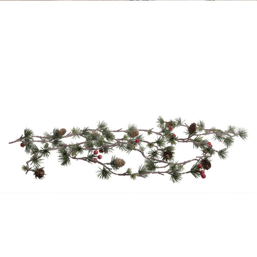 Skanto | Chic Antique – Fleur Cedar Vine med Bær, L160 cm, Naturlig