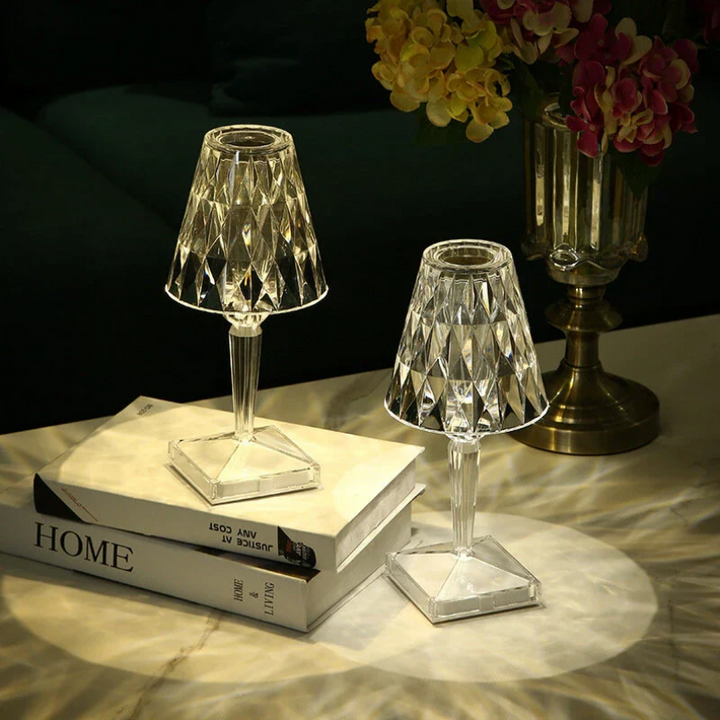 Skanto | Chic Bordlampe med Krystall Design - CrystalLuxe