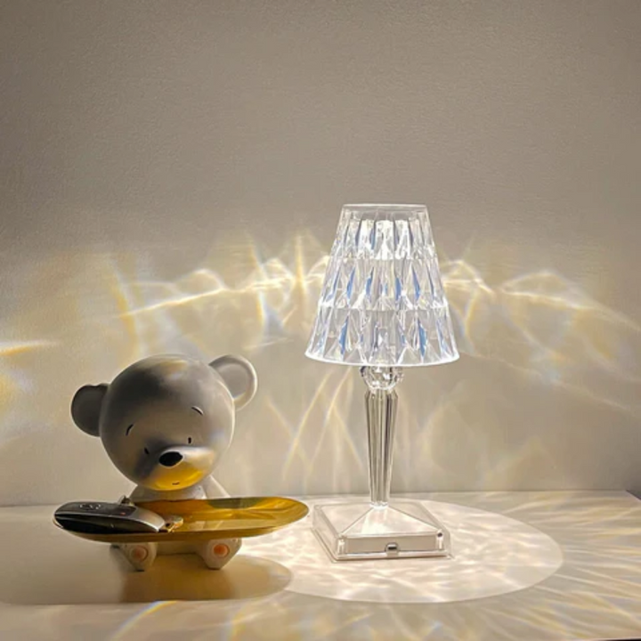 Skanto | Chic Bordlampe med Krystall Design - CrystalLuxe