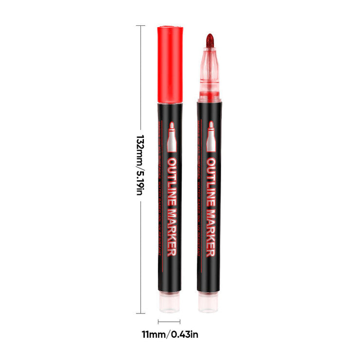 Skanto | Farge Lysstav Graffiti Highlight Pens