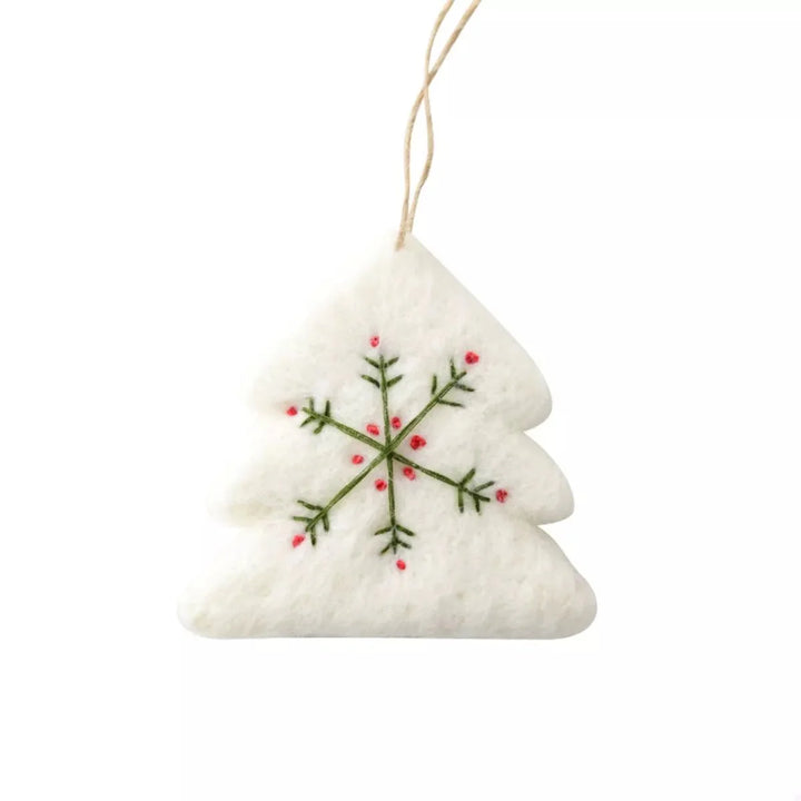Skanto | Julefølt snøfnuggornament