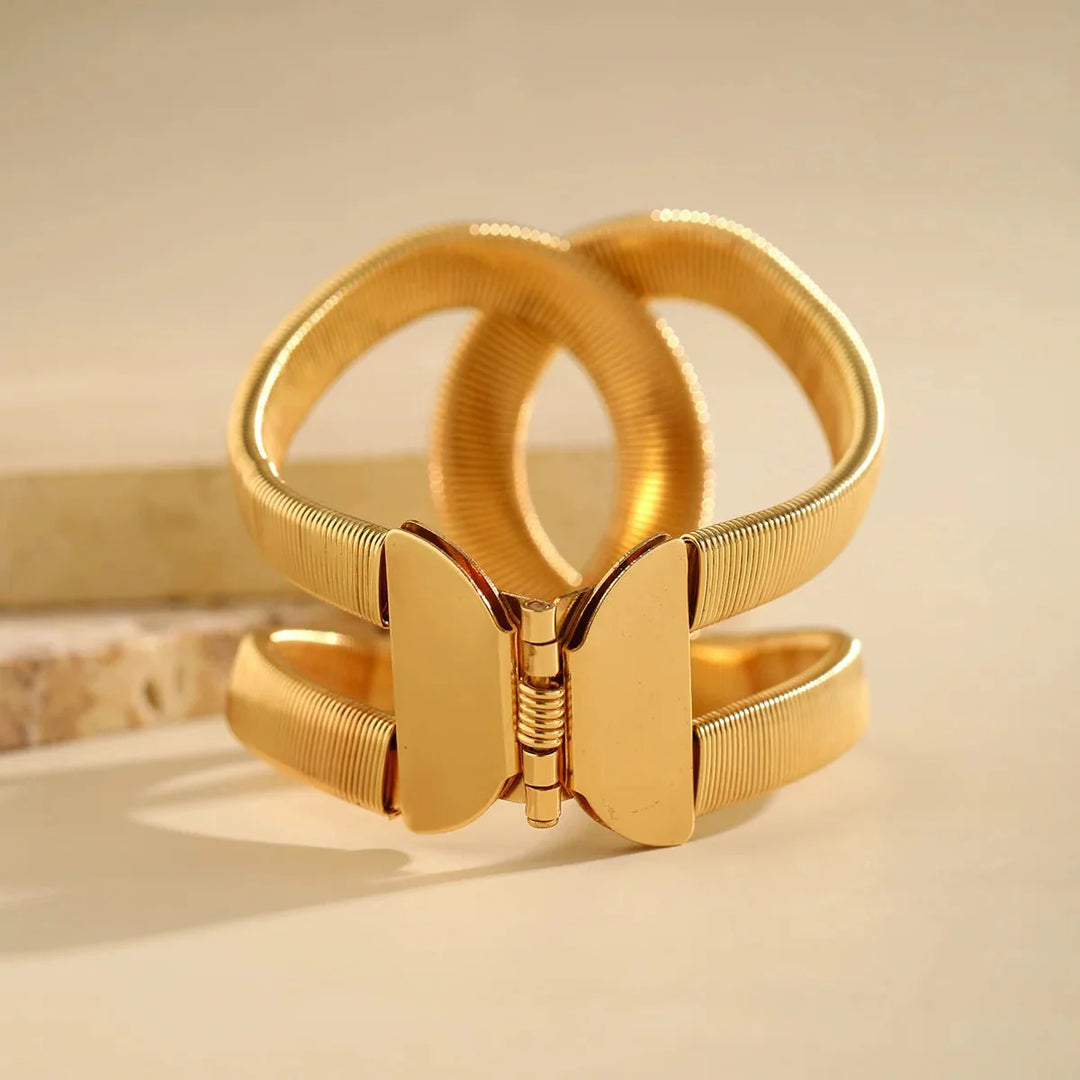 Skanto | Chunky Spiral Cuff Bracelet