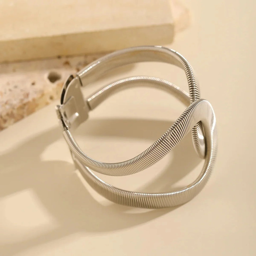 Skanto | Chunky Spiral Cuff Bracelet