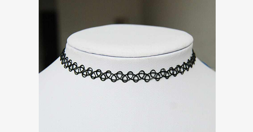 Skanto | Vintage Stretch Choker Halskjede
