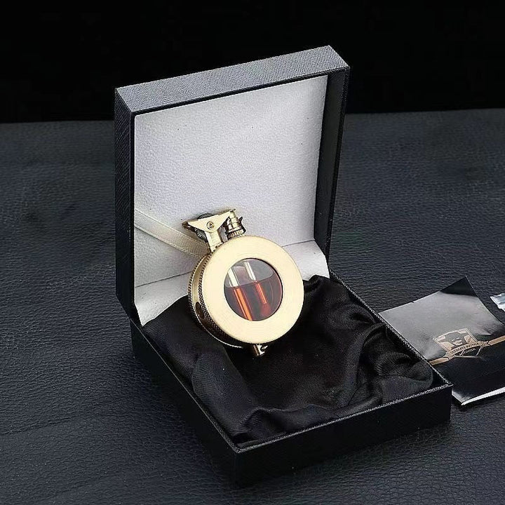 Skanto | CLASSIC TIME – Retro Metall Kerosin Lighter med Vintage Design
