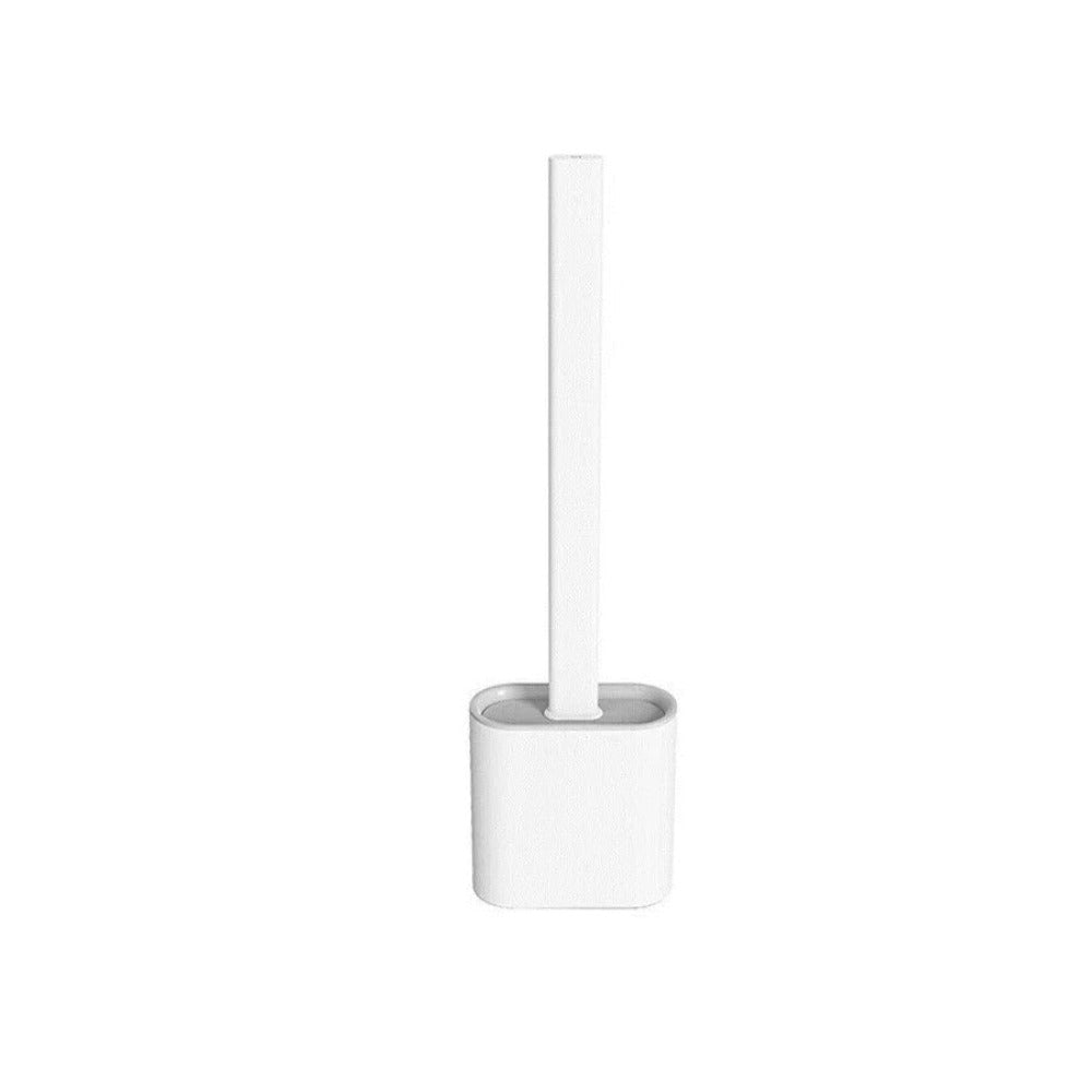 Skanto | CleanBrush – Hygienisk Silikon Toalettbørste med Veggfeste