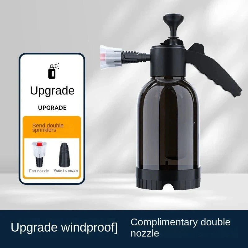 Skanto | CleanPro 2L Skum Sprayer – Håndpumpe med allsidige dyser for bilvask, vindusvask og hagevanning