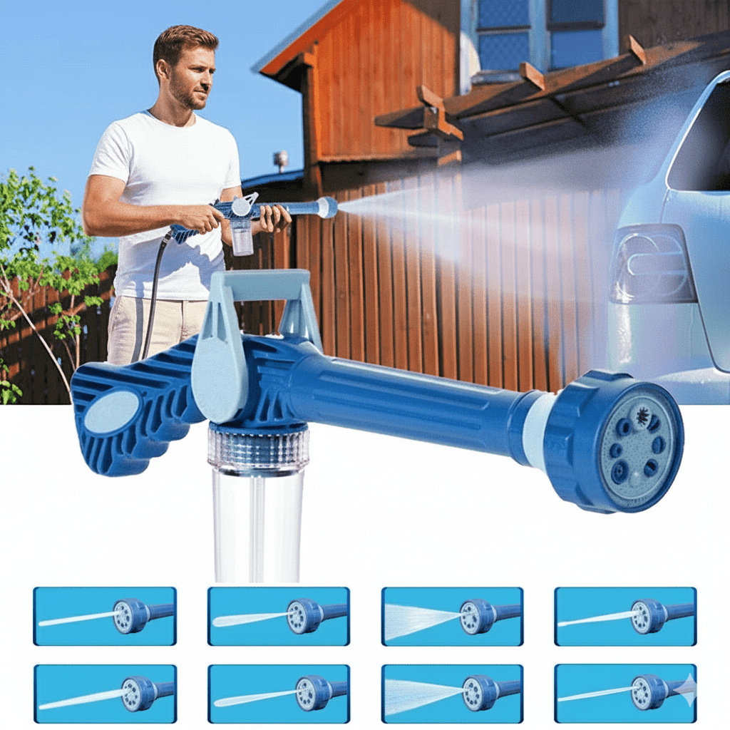 Skanto | CLEANSTREAM – Høytrykk vannpistol med såpedispenser