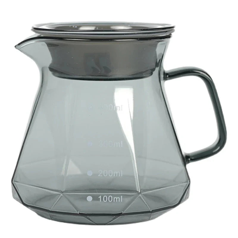 Klar Glass Range Kaffe Server For Pour Over Kaffe og Te Kanne | Skanto