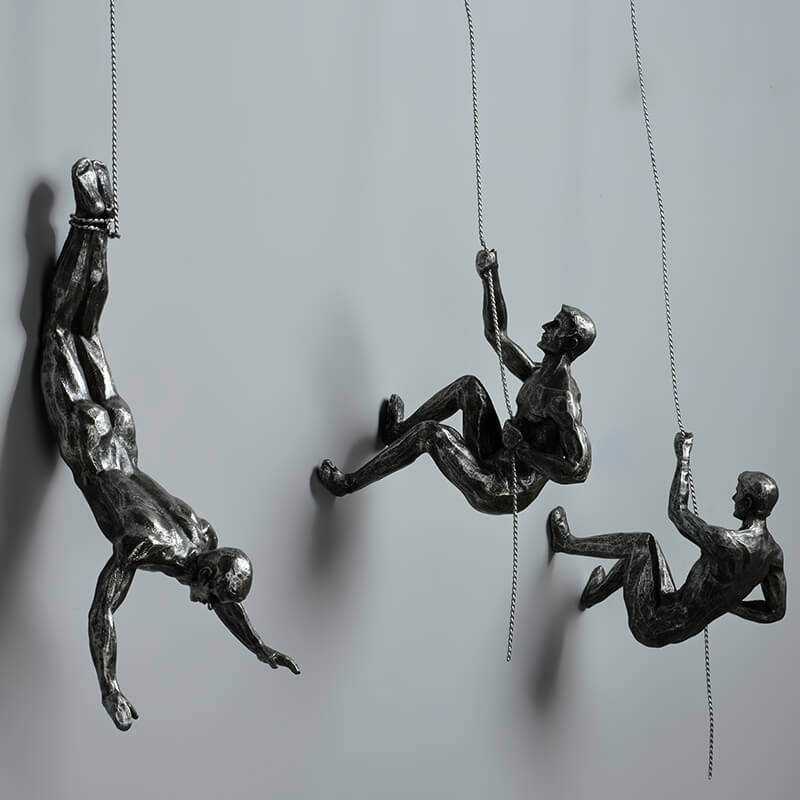 Skanto | Klatrer Veggskulptur – PeakFigures