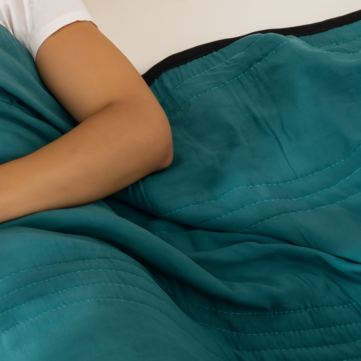 Skanto | Sommer Lett Quilt Solid Farge Helårs Comforter for Dobbeltseng