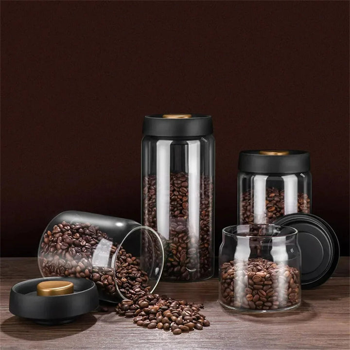 Skanto | Kaffe Bønne Oppbevaringskrukke - AirVault