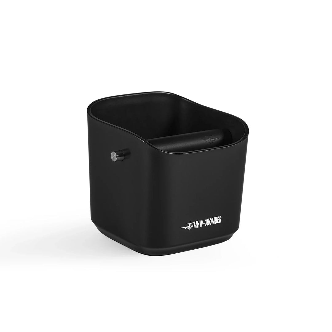 Kaffeslam Knock Box Firkantet Fjernbar Knock Bar og Sklisikker Bunn | Skanto