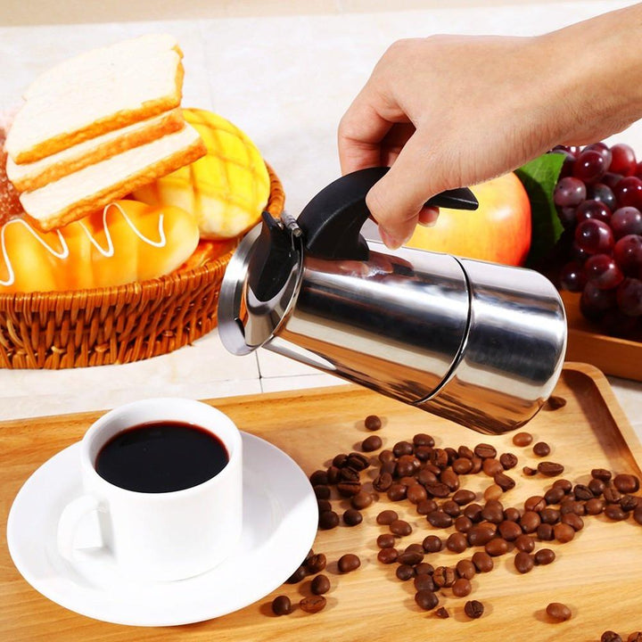 Kaffekanne Mocha Espresso Latte Perkolator Komfyr Latte Stekepanne | Skanto