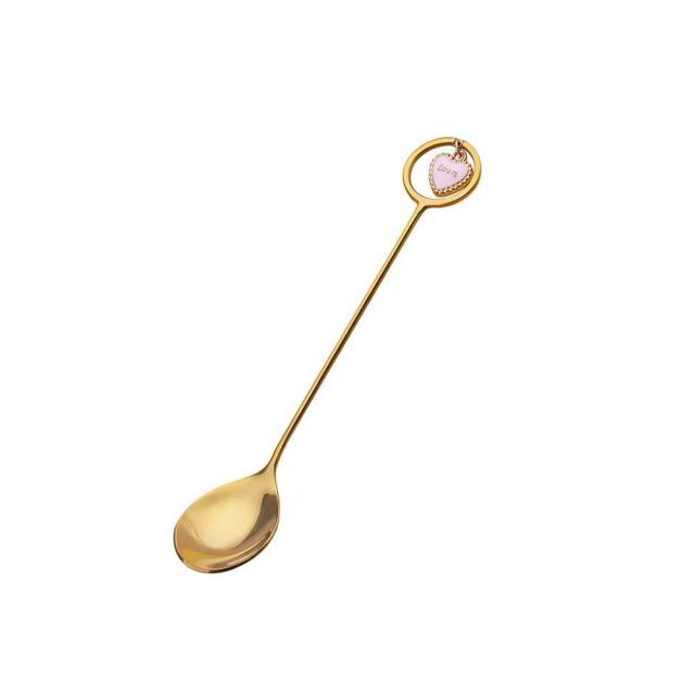 Kaffesje Dessertskje Med Fin Pendel Kreativ Bordservise | Skanto