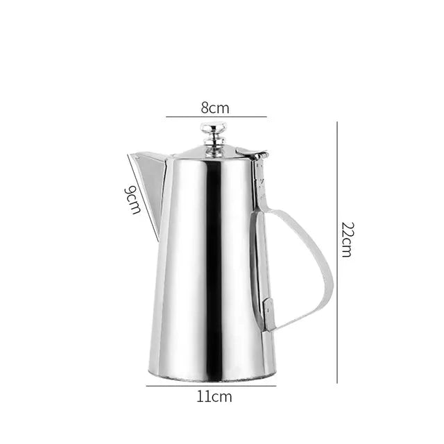 Cold Kettle Te Sett Lang Munn Sup Kettle Rustfritt Stål Tekanne | Skanto
