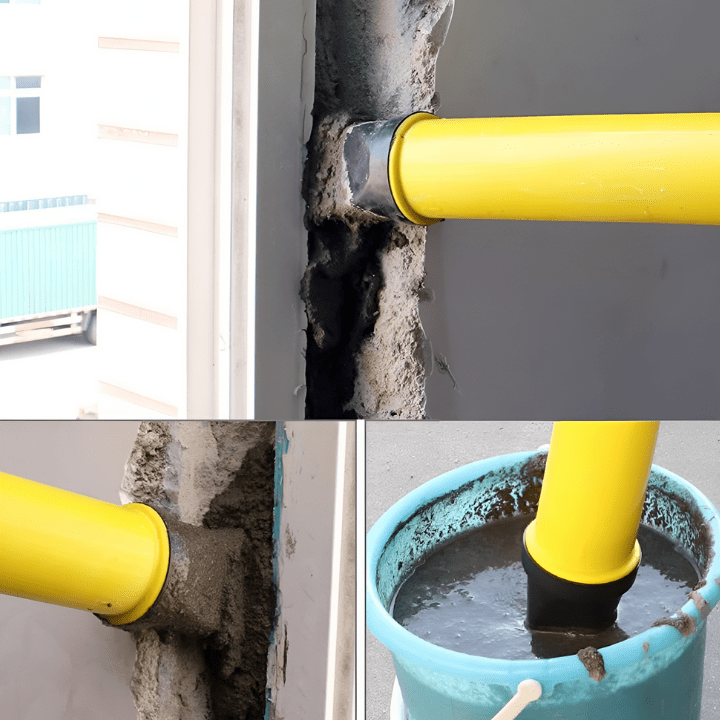 Tetningspistol med 4 dyser for silikonarbeid | Skanto