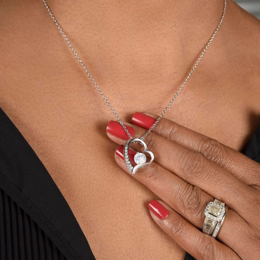Skanto | Delikat Diamond Symbolsk Kjærlighet Hjerte Halskjede
