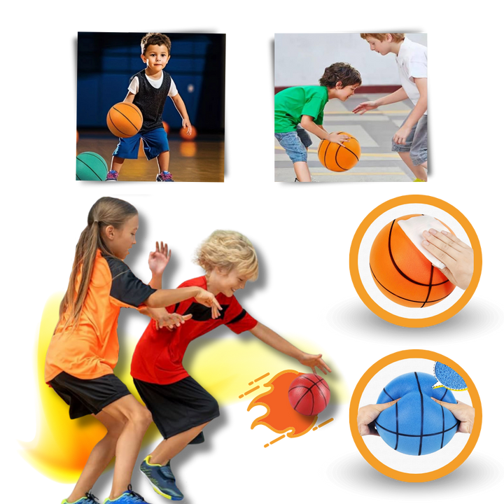 Skanto | Fargerik stille basketball for barn