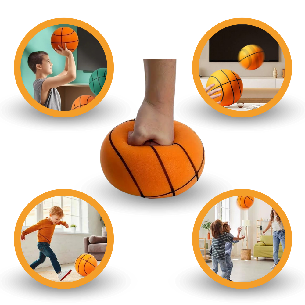 Skanto | Fargerik stille basketball for barn