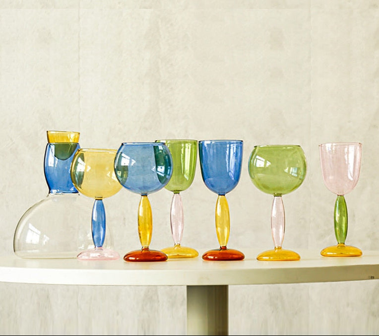 Beger og karaffel servert med glass fra Phillips