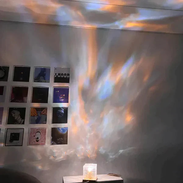 Skanto | Bordlampe med fargeforandrende krystallfot