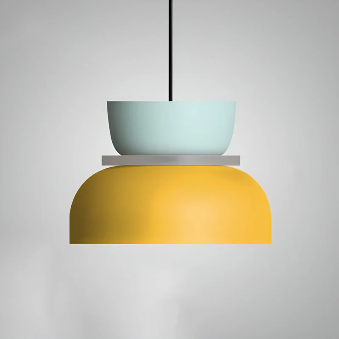 Skanto | Fargerik og Trendy Macaron LED Pendellampe - VividGlow