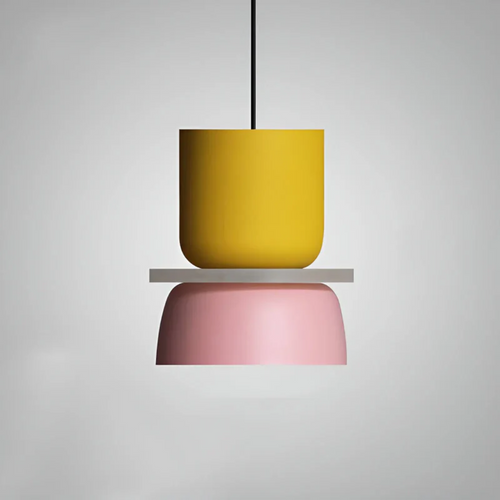Skanto | Fargerik og Trendy Macaron LED Pendellampe - VividGlow