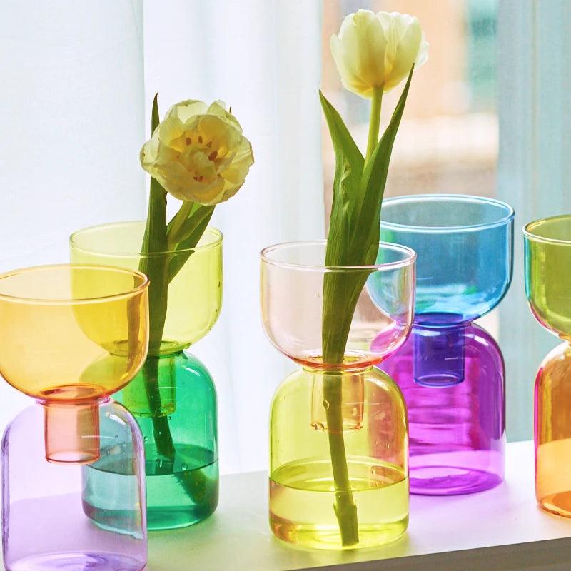 Skanto | Glass Bodletop To-delt Vase