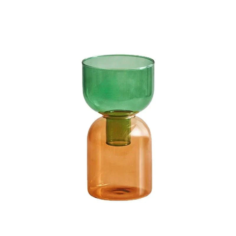 Skanto | Glass Bodletop To-delt Vase