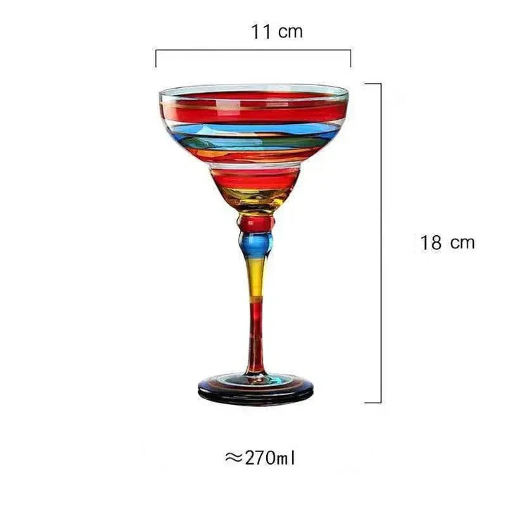 Skanto | Fargerik Margarita Cocktail Glass