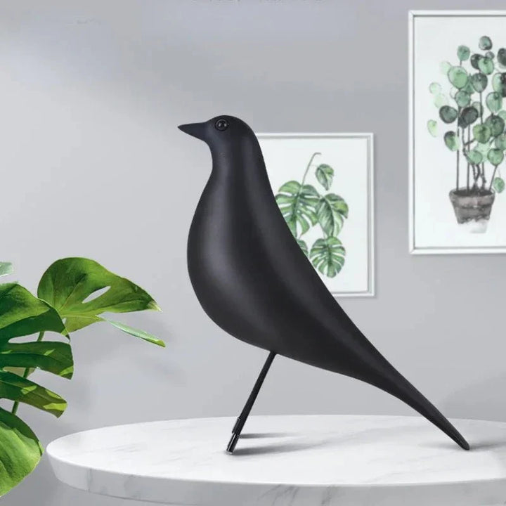 Fargerik novitet fuglehus ornament harpiks skulptur dekOR | Skanto