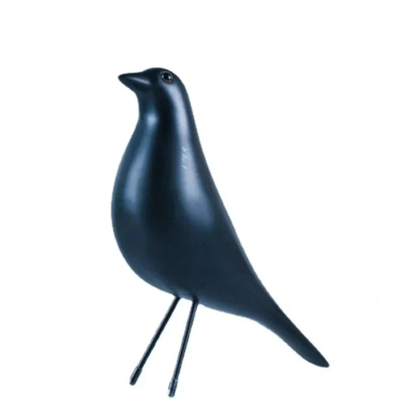 Fargerik novitet fuglehus ornament harpiks skulptur dekOR | Skanto