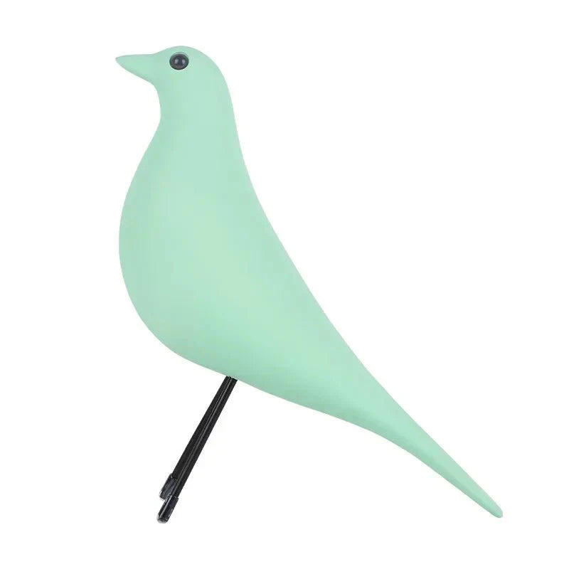 Fargerik novitet fuglehus ornament harpiks skulptur dekOR | Skanto